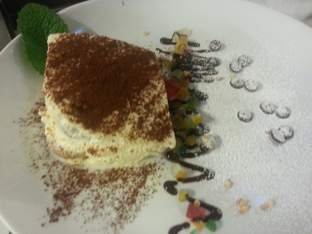 Tiramisù de la Trattoria